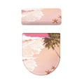 thumbnail image 2 of HELLHERO Polyester Fabric Toilet Cover Set & Dustproof Bathroom Toilet Lid Cover Set & Elastic Edge for Bathroom Supplies Elastic Bottom, 2 of 8