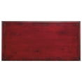 thumbnail image 3 of Kingfisher Lane Modern Wood Bombe Accent Chest in Distressed Red, 3 of 3