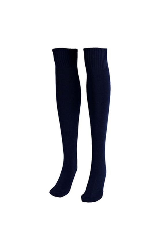 Pack Of 2 Sports Socks Solid Color Anti-slide Spandex Anti-slide Knee Socks for Sports