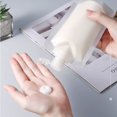 thumbnail image 6 of vlrwzc 10pcs Portable Travel Refillable Empty Squeeze Pouch Clamshell Packaging Bags Leakproof Cosmetic Toiletry Containers for Lotion Shampoo Face Cream, 6 of 7