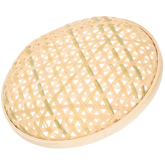 LEORX Hand Woven Baskets Light Brown Storage Holder Decorative 1Set