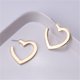 thumbnail image 5 of Pendientes geométricos en forma de corazón Joyas Pendientes de color sólido a la moda Wmkox8yi sjalhkljlk4097, 5 of 7