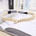 thumbnail image 3 of Hollow Woven Headband Stretch Knitted Non Slip Hoop Bohemian Style Crocheted Hair Styling Hairband, 3 of 8