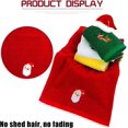 thumbnail image 3 of Christmas Towels 4 Packs Washcloths Pure Cotton Towels Decorative Bathroom Towel Set Christmas Towel Set For Christmas Pattern Design Set, 3 of 5