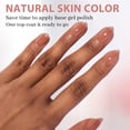 thumbnail image 2 of Nail Tips BtartBox Short Almond con kit de uñas de gel para mujer, 2 of 6
