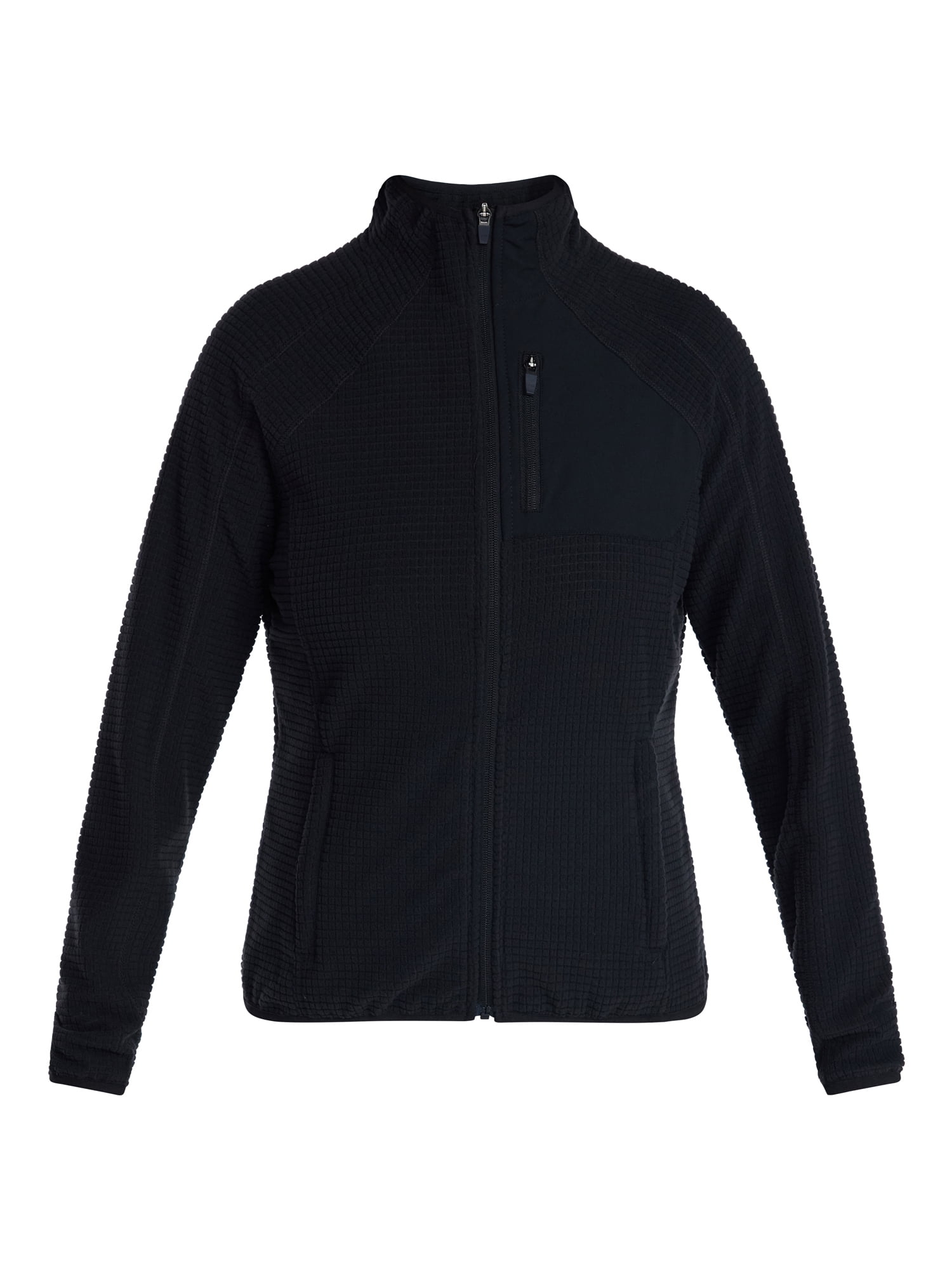 Ozark Trail Women's and Women's Plus Mock Neck Fleece Jacket, Sizes XS-2X