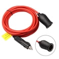 thumbnail image 4 of 12V/24V 12ft Car Lighter Extension Cable Male to Female Socket Plug, 4 of 12