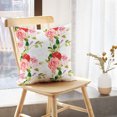 thumbnail image 5 of LALILO Throw Pillow Covers Floral Three Rose Beautiful Accent Beauty Cushion Cover 18" x 18", 2 Pack, 5 of 6