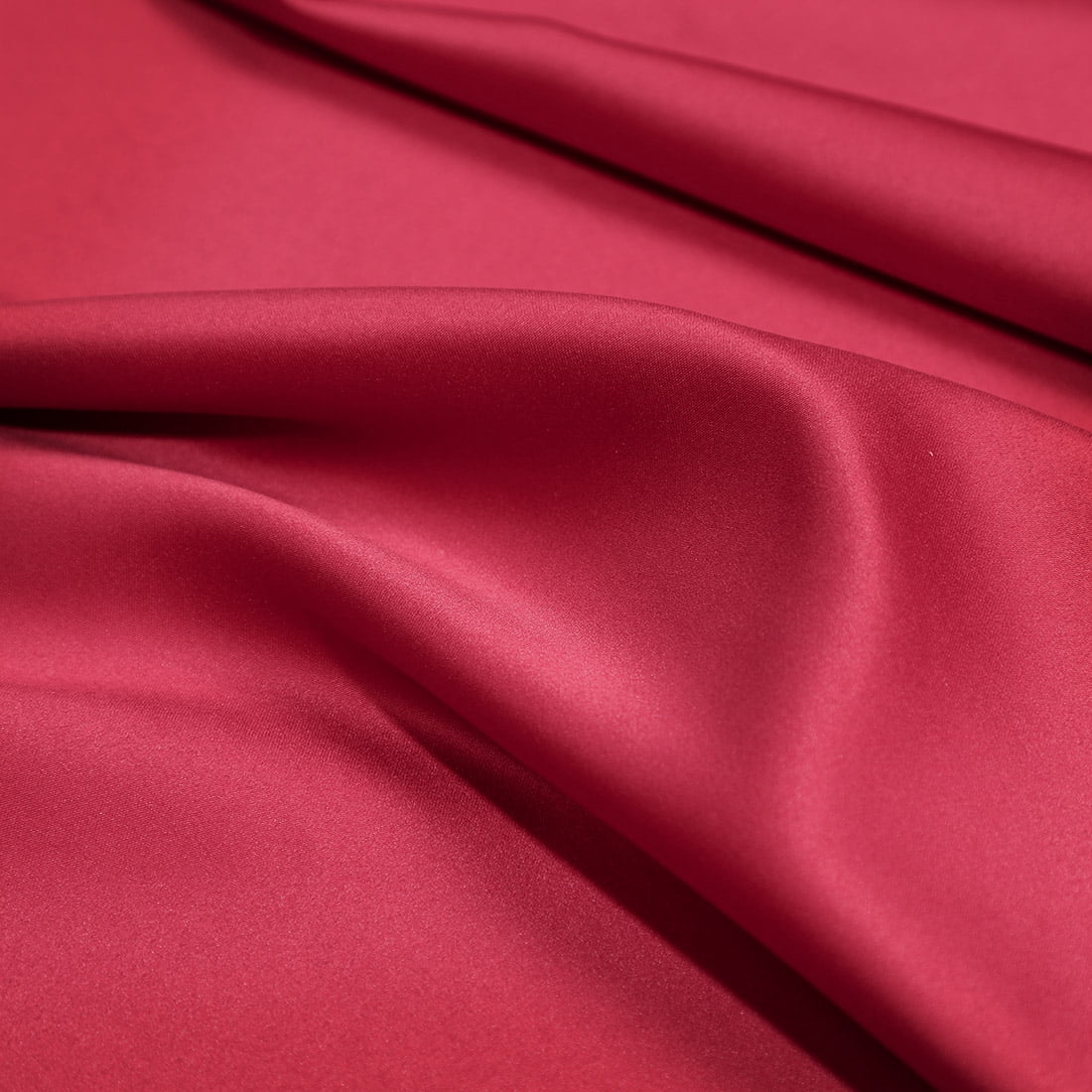 Unique Bargains Silky Satin Zippered Body Pillow Cover, 21" x 54", Burgundy