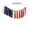 #02-Patriotic Ribbon Garland, variant on 4th of July Patriotic Lighted Ribbon Garland,Red White Blue Star & Stripe Ribbon Banner,Ideal for Independence Day Party Backdrops and Yard Decor