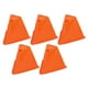 thumbnail image 1 of Conos de entrenamiento de barrera de fútbol, marcador de patín duradero, conos de carretera, color naranja, 5 uds., 1 of 8