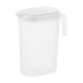 thumbnail image 2 of WUXIAB Water Pitcher,Drink Dispenser,Fridge Beverage Liquid Drink Container,Fridge Beverage Drink Dispenser,Plastic Tea Pot Cooler,Plastic Pitcher With Lid,Kettle For Party Daily Use 2.2L, 2 of 8