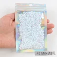 thumbnail image 1 of Flatback Resin Rhinestones, Round Jelly Rhinestones, Non Hotfix Crystal Gems for DIY, Clothes, Glasses, Face Makeup, Manicure, 1 of 5