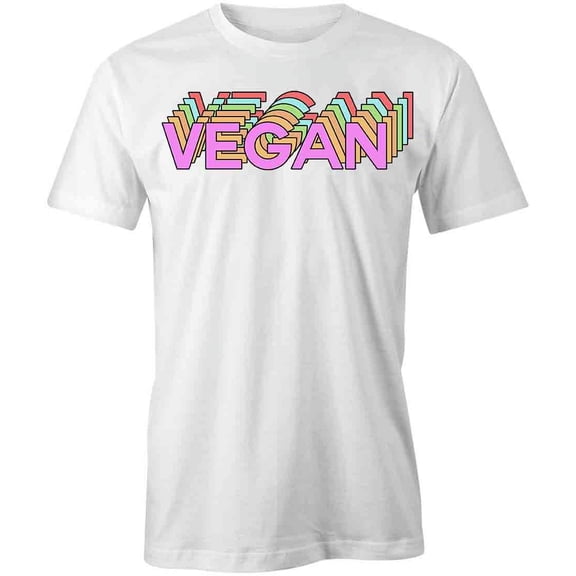 Vegan T-Shirt | Cute Vegetarian White Tee Gift