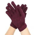 thumbnail image 5 of Pair of Womens Winter Knit Gloves Warm Soft Stretch Full Finger Mittens, 5 of 5