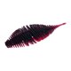 thumbnail image 2 of Señuelo de pesca suave con gusanos, simulación de señuelos, suministros prácticos, larvas de gusanos para trucha. Rojo Negro, 2 of 9