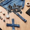 thumbnail image 3 of 6pcs Suspender Buttons Metal Suspender Buttons for Men Pants Hat Button Suspenders for Men Pants Button Suspender Buttons Replacement, 3 of 3