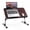 Walnut, variant on COWIN Laptop Desk Table, Adjustable Laptop Stand, Foldable Lap Desks 20.5×11.82 in (Black)