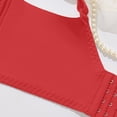 thumbnail image 6 of Gytharion Women's Soild Color Lace Wireless Bras Push-up Breathable Underwear Bras Lightly Comfortable Bras,34A/B-40A/B, 6 of 6