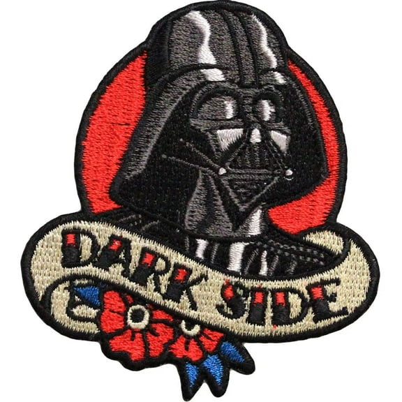 Star Wars Official Darth Vader 'Dark Side' Iron On Patch