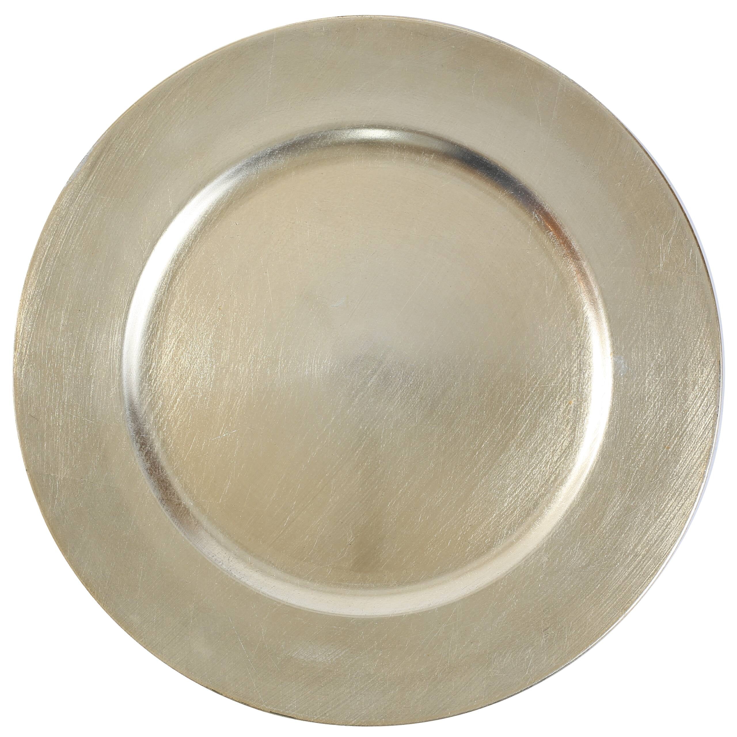 12 Pack Champagne Charger Plate by Ashland®