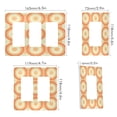 thumbnail image 2 of Yayeee Rocker Switch Wall Plate 1-Gang 4.6"x2.9" Home Decorative Outlet Cover, Orange Circle, 2 of 6