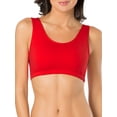 thumbnail image 5 of Fruit of the Loom Women's Tank Style Cotton Sports Bra, 3-Pack, Style-9012, 5 of 7
