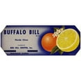 thumbnail image 3 of Anonymous 18x9 Black Modern Framed Museum Art Print Titled - Buffalo Bill Brand Florida Citrus Label (1930-1950), 3 of 5