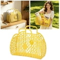 thumbnail image 2 of 10"x 4.2"x 8.7" Small Jelly Bags - Reusable Gift Basket | Beach Bag, Bridal, Easter Basket For Women Men, 2 of 6