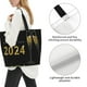 thumbnail image 3 of Balery Happy New Year 2024 (2) Bolsa Tote Estilo Estético con Cremalleras, Bolsa de Hombro, Bolsa de Compras Grande y Plegable, 3 of 8