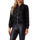 thumbnail image 1 of Chaqueta bomber de fiesta brillante con cremallera y lentejuelas de manga larga para mujer INSPIRE CHIC S negra, 1 of 6