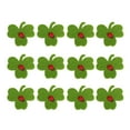 thumbnail image 3 of Hat Patches, Green Clover DIY Embroidered Patch 20PCS Non Woven  For Crafts For Clothes Clover, 3 of 8
