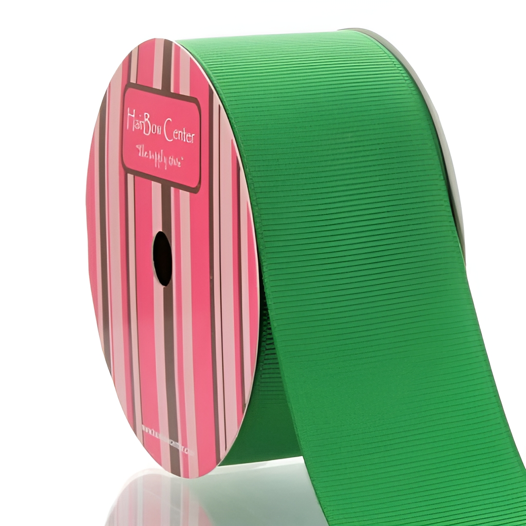 1.5" Grosgrain Ribbon Solid 587 Forest Green 100yd