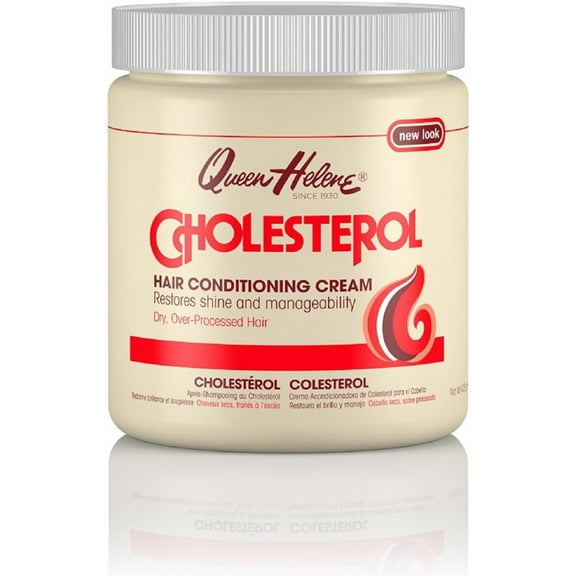 QUEEN HELENE Cholesterol Hair Conditioning Cream 15 oz (Pack of 4)