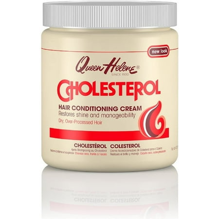 QUEEN HELENE Cholesterol Hair Conditioning Cream 15 oz (Pack of 4)
