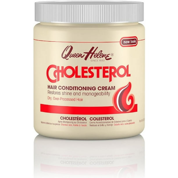 2 Pack QUEEN HELENE Cholesterol Hair Conditioning Cream 15 oz
