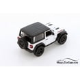thumbnail image 4 of 2018 Jeep Wrangler Rubicon Hard Top, White - Kinsmart 5412DK/WT - 1/34 scale Diecast Model Toy Car (Brand New but NO BOX), 4 of 6