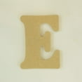 thumbnail image 4 of Package of 1, 12 Inch X 1/2" Thickness MDF Letter E in The Goudy Heavy Font, Thick, Upper Case for Art & Craft Project, Made in USA, 4 of 4