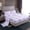 Purple, variant on Feelyou Damask Ribbon Bow Teen Queen Sheet Sets, Blue Aztec Triangle Bed Set, 4pcs