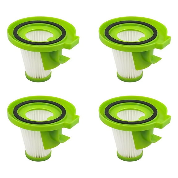 4 Pcs Replacement Filters for Ionvac ZipVac 3in1 Corded Upright Handheld Vacuum