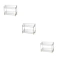 thumbnail image 2 of Maytalsory Bathroom And Sink Storage Cabinet Kitchen Kitchen Shelf Transparent Color Say Goodbye Cluttered Functional Solution Transparent color 2 3Set, 2 of 6