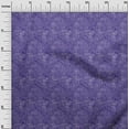thumbnail image 2 of oneOone Silk Tabby Royal Blue Fabric Floral Block Dress Material Fabric Print Fabric By The Yard 42 Inch Wide, 2 of 4