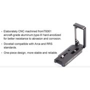 SunwayFoto PCLO-RP One-Piece Structure L Bracket for Canon EOS RP Camera Arca/RRS