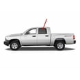 thumbnail image 3 of Driver Left Side Rear Door Window Door Glass Compatible with Dodge Dakota/Ram Dakota/Mitsubishi Raider 2005-2011 4 Door Crew Cab Pickup Models, 3 of 5