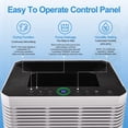 thumbnail image 2 of 125 pt. 6000 sq.ft. Commercial Dehumidifier with Built-in Pump, Auto Defrost in White, 2 of 8