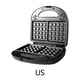 thumbnail image 4 of Sandwichera Tostadora Waffle Maker 750W Eléctrica Antiadherente Revestida para, 4 of 9
