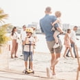 thumbnail image 6 of Scoot & Ride Stand-up Scooter for Children, Ages 3-6, Highwaykick 3, Lemon, 6 of 12