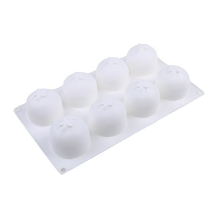 

8 Cavities Orange Shaped Silicone Mould Cupcake Orange Series Fondant Molds