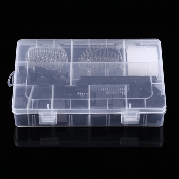 Pines de conector Macho Hembra, Kit de Encabezado de Carcasa Para Hacer Cables de Salto, Gran Selección de Piezas de 1 A 10 Pines, FuncionA Con Todos los conectores y enchufes de