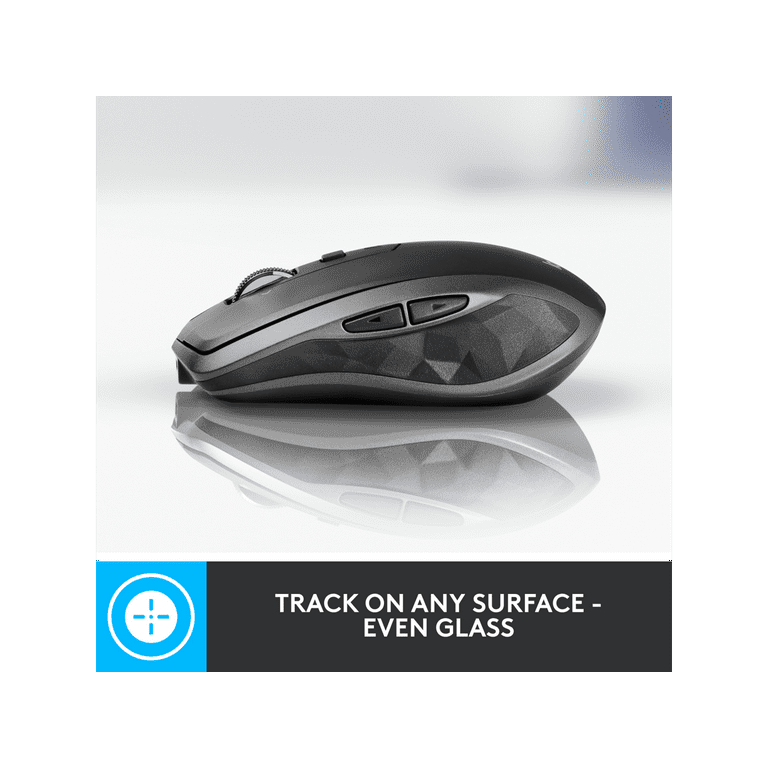 Logitech MX Anywhere 2S Wireless Bluetooth Mouse, Cordless